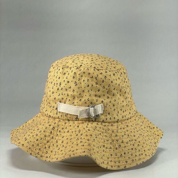 Madewell Linen Packable Sunhat Size M/L in Bronzed Lichen - Picture 1 of 6